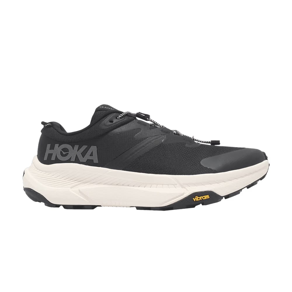 HOKA Transport 2E Wide Black Alabaster