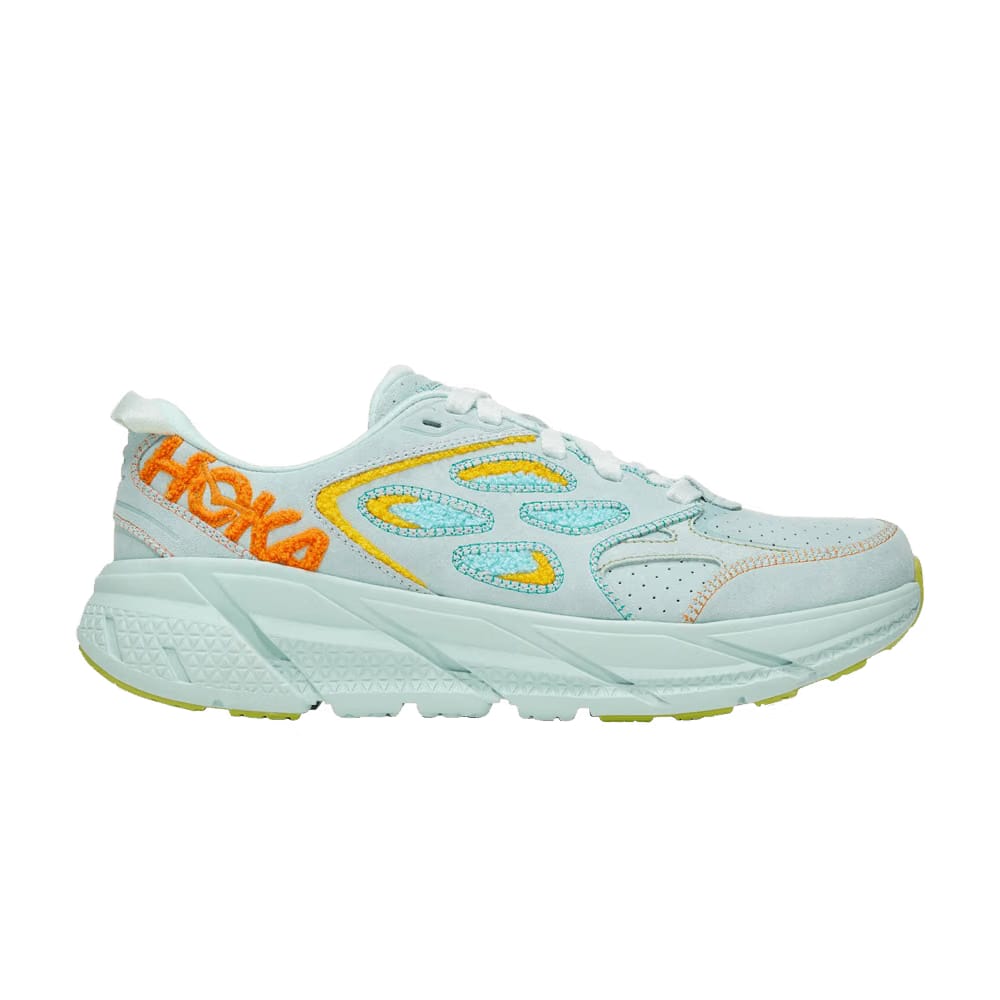 HOKA Clifton L Embroidery - Blue Glass