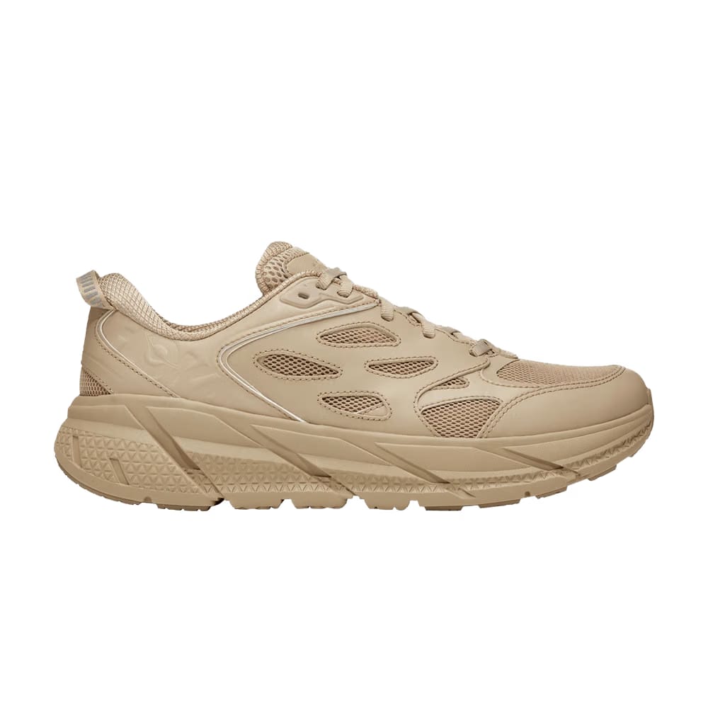 HOKA Clifton L Oxford Tan Dune