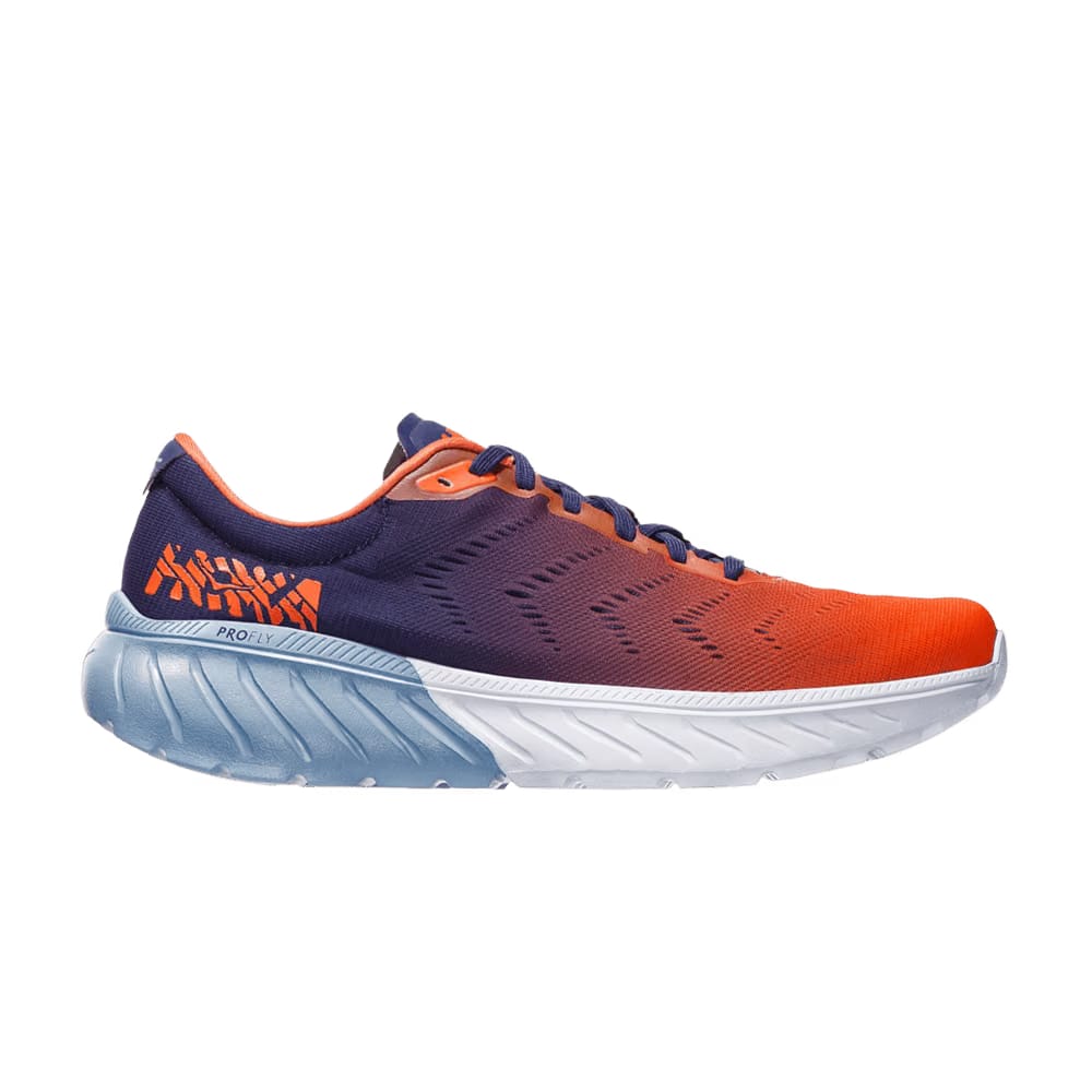 HOKA Mach 2 Patriot Blue Nasturtium