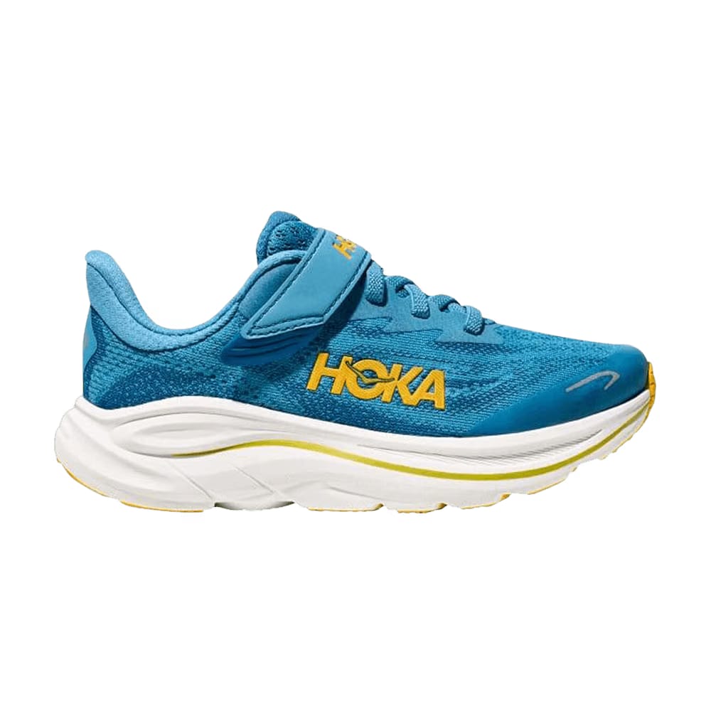 HOKA Clifton 10 Little Kids Alpine Blue Foggy Night