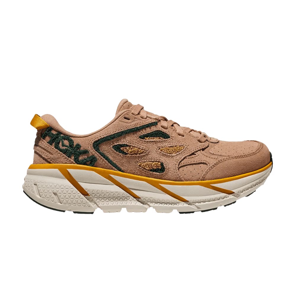 HOKA Clifton L Embroidery Sirocco Mountain View