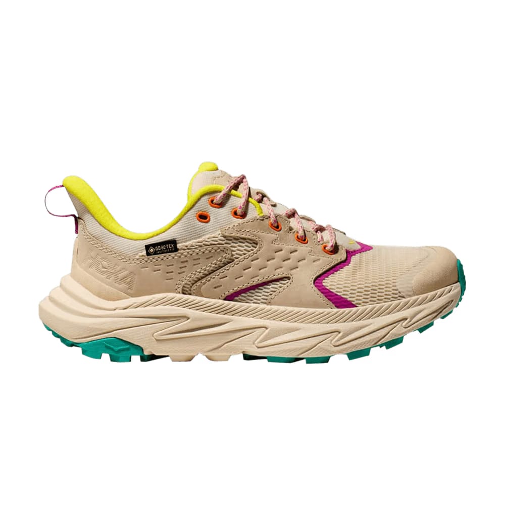 HOKA Anacapa 2 Low GORE-TEX Kids Vanilla Electric Aqua