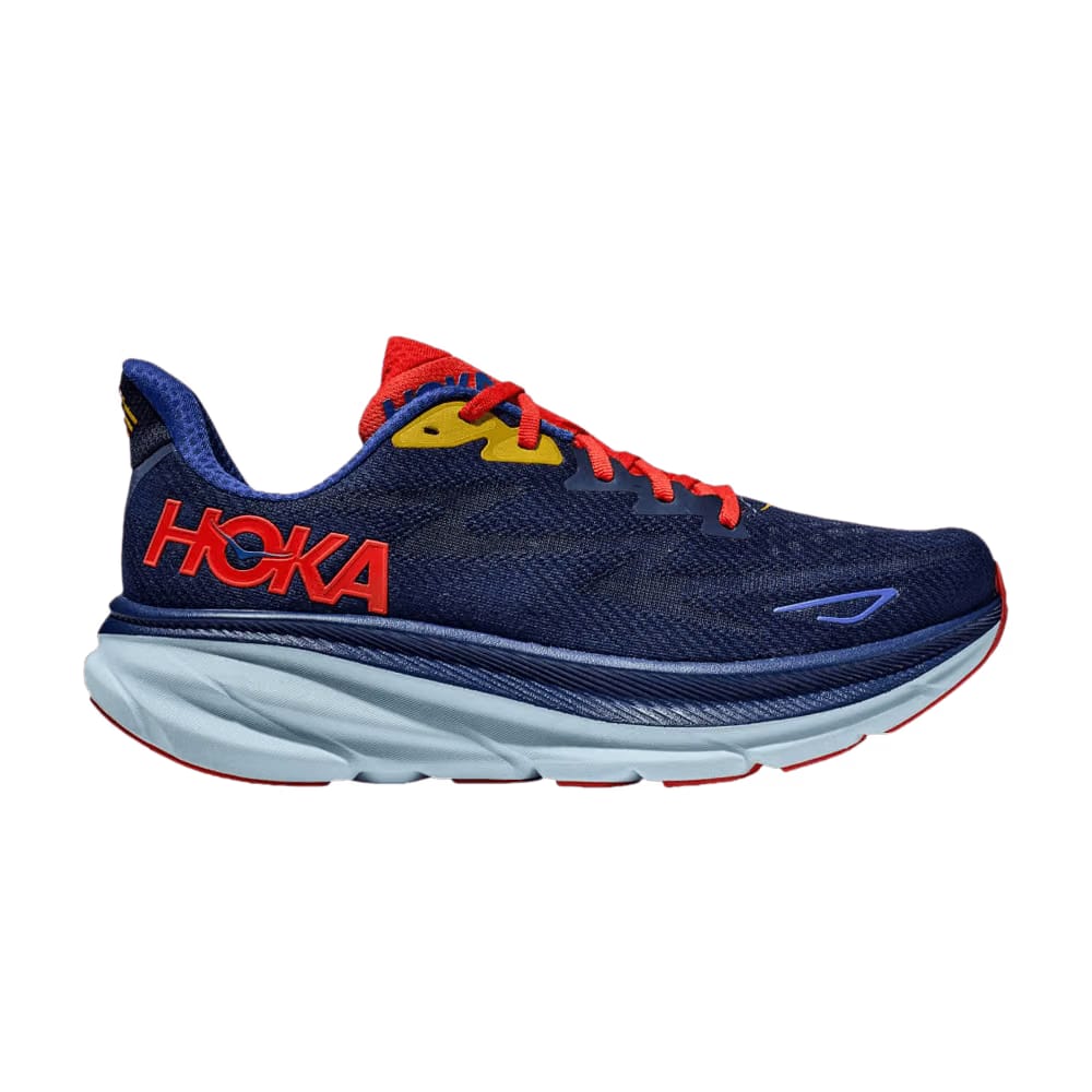 HOKA Clifton 9 Wide Bellwether Blue