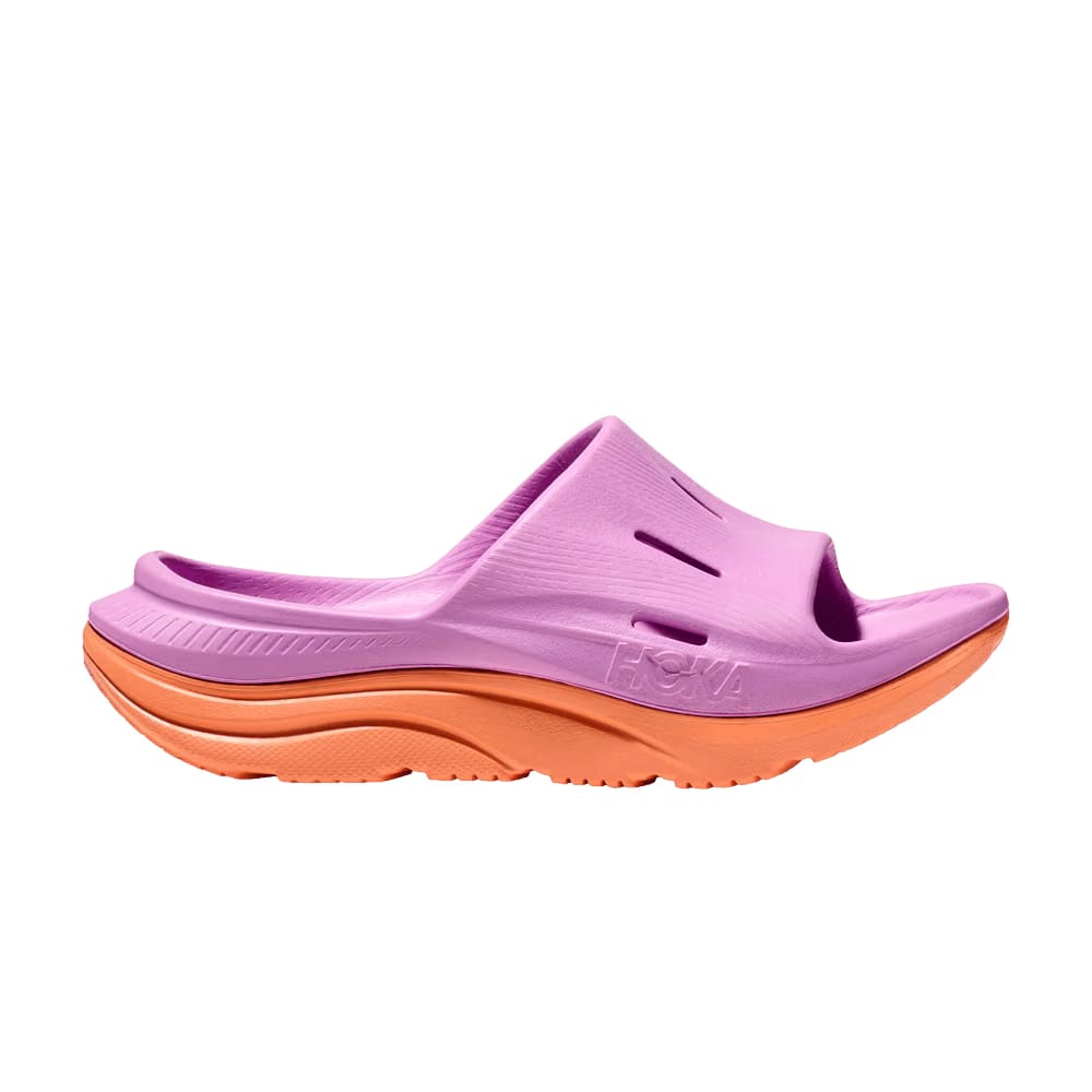HOKA Ora Recovery Slide 3 Kids Cyclamen Mock Orange