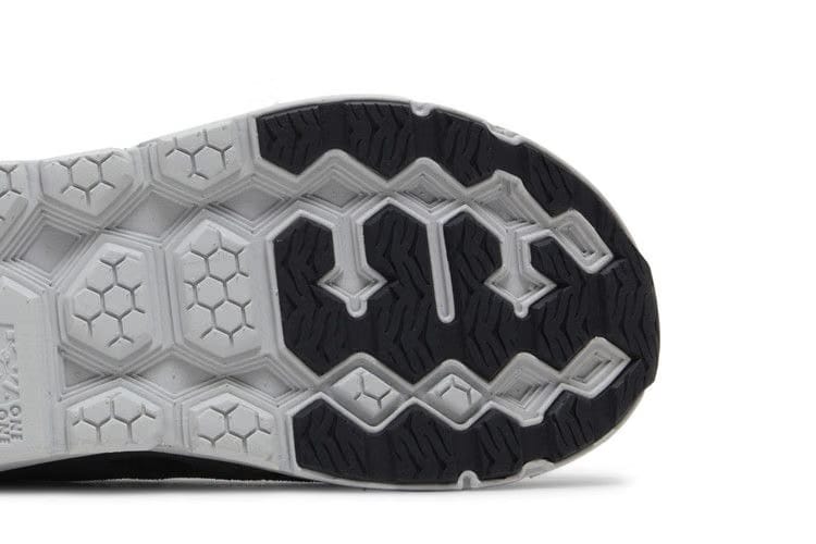 HOKA Clifton L Suede Black Lunar Rock