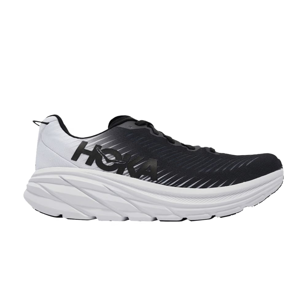 HOKA Rincon 3 2E Wide Black White