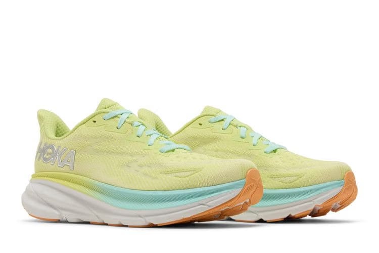 HOKA Wmns Clifton 9 'Citrus Glow Sunlit Ocean'