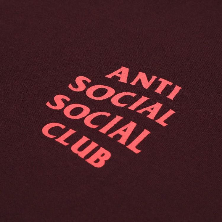 Anti Social Social Club Logo T-Shirt Red