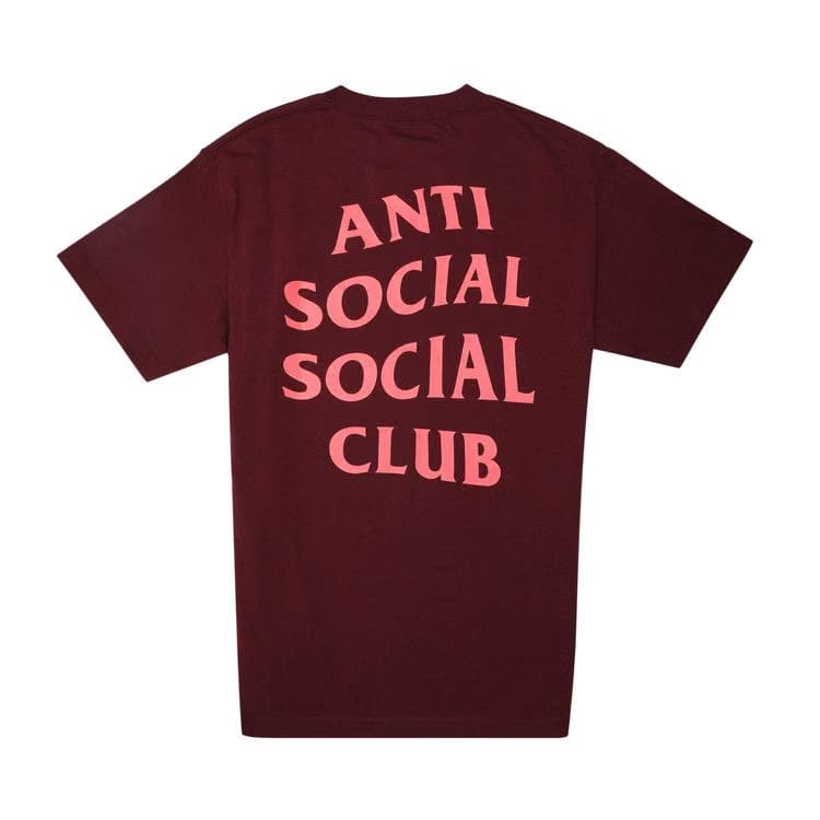 Anti Social Social Club Logo T-Shirt Red