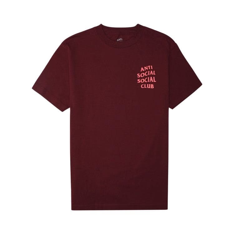 Anti Social Social Club Logo T-Shirt Red