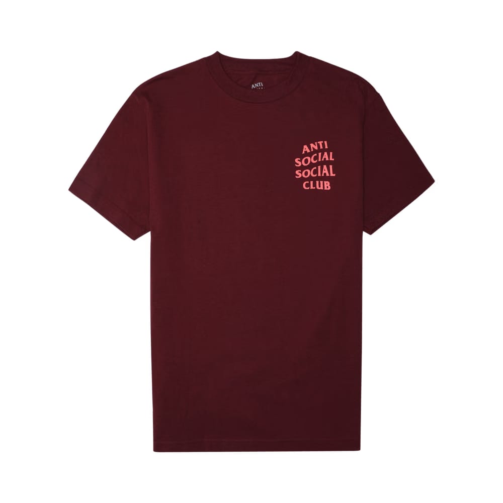 Anti Social Social Club Logo T-Shirt Red