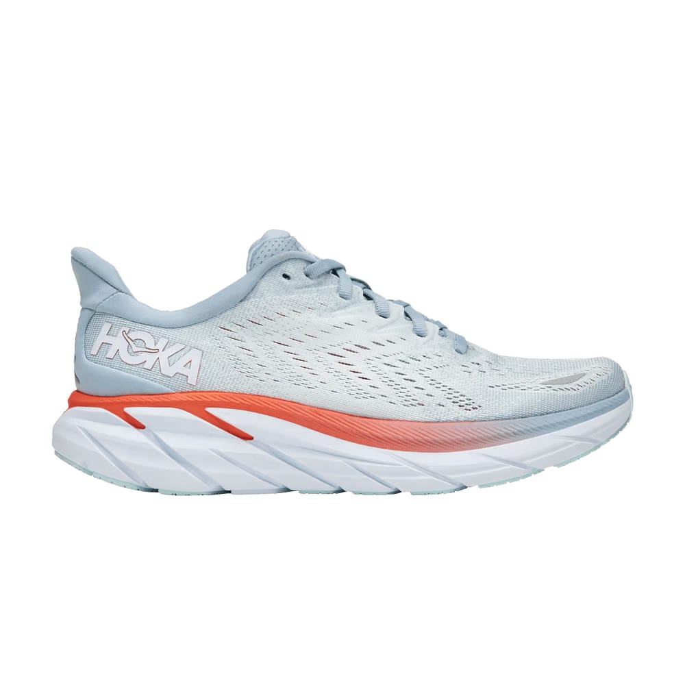 HOKA Wmns Clifton 8 Wide 'Blue Fog Plein Air'