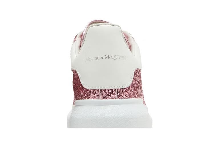 Alexander McQueen Wmns Oversized Sneaker 'Pink White Glitter'