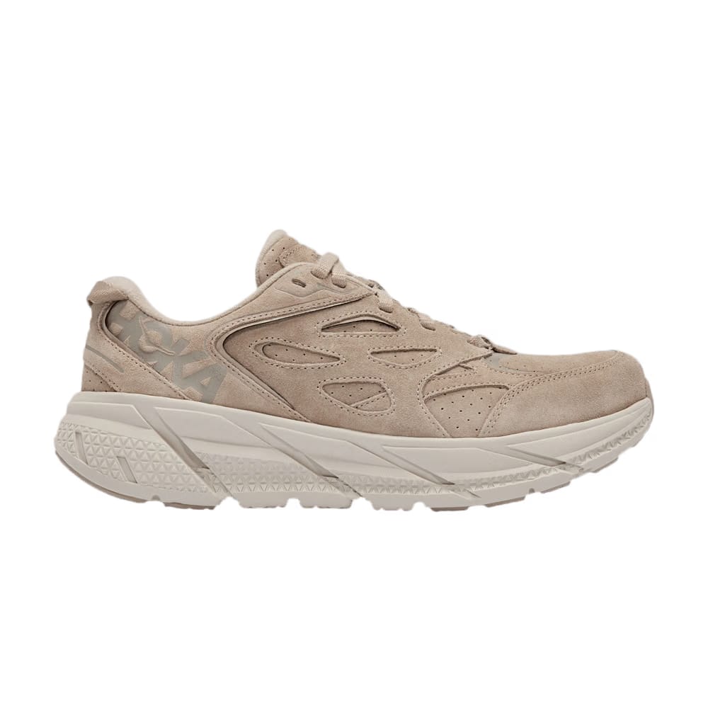 HOKA Clifton L Suede Simply Taupe