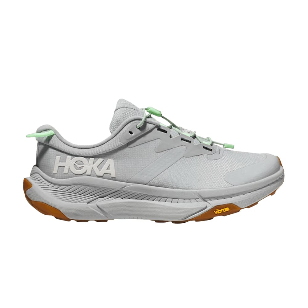 HOKA Wmns Transport 'Harbor Mist Lime Glow'