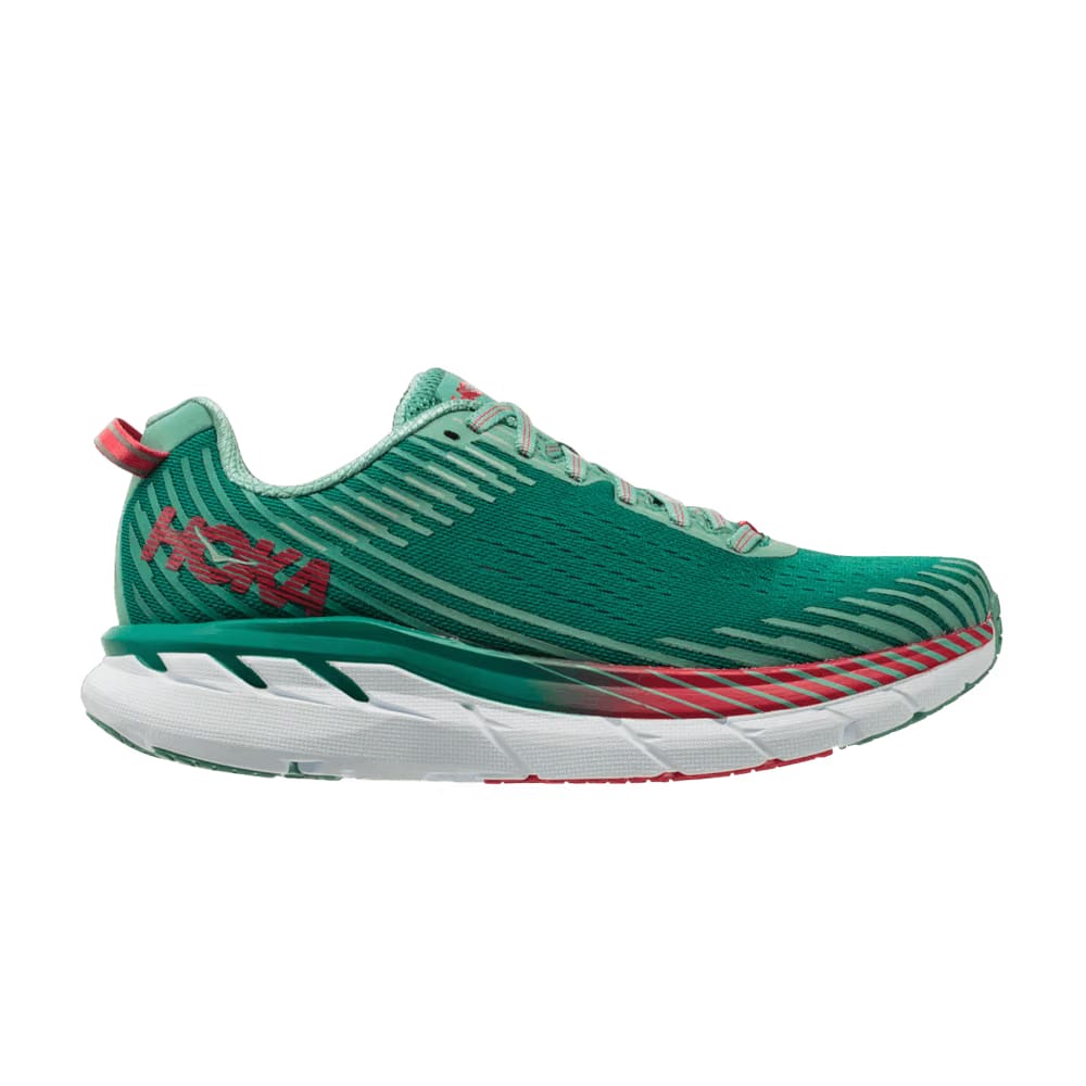 HOKA Wmns Clifton 5 'Green Blue Slate Canton'