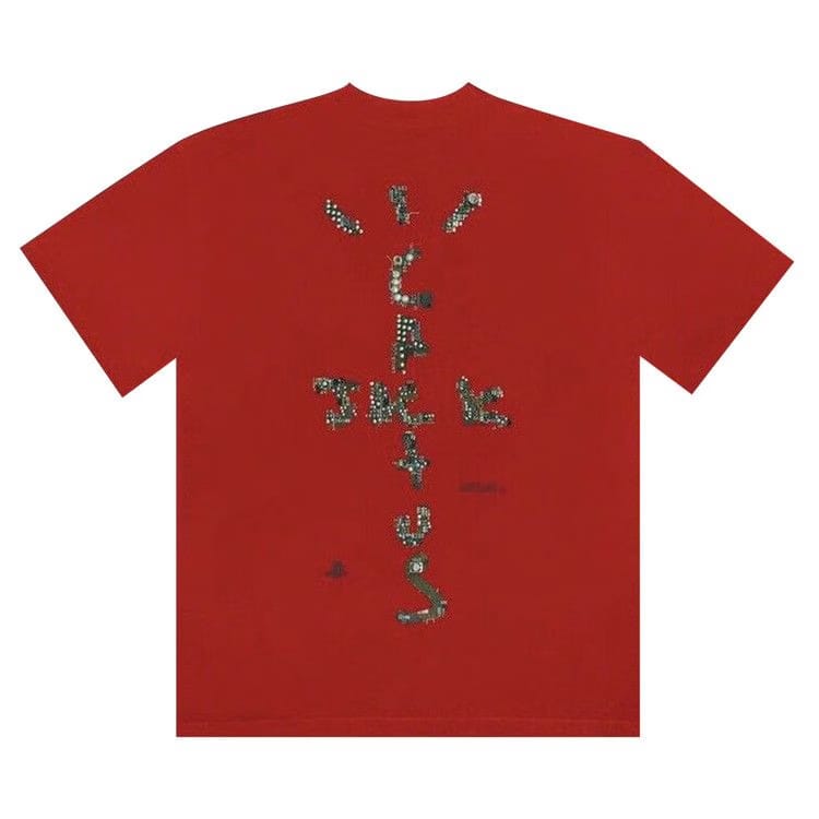 Travis Scott Motherboard Logo Iv T-Shirt Red