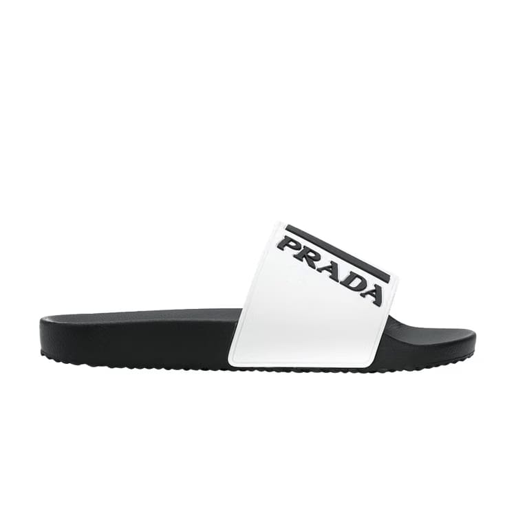 Prada Poolside Slide White