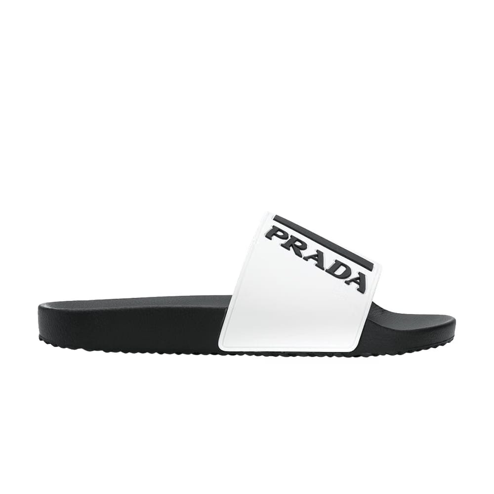Prada Poolside Slide White
