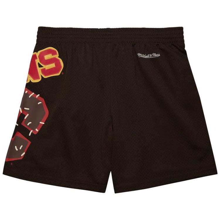Cactus Jack by Travis Scott x Mitchell & Ness University Of Southern California Shorts Brown