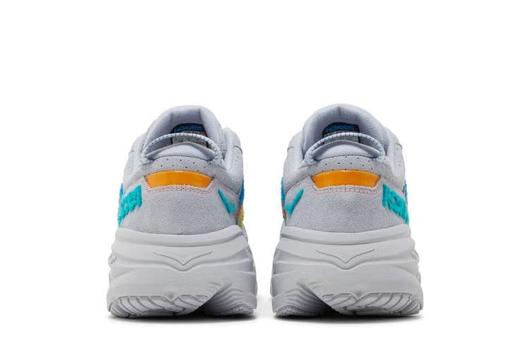 HOKA Bondi L Embroidery Pack - Arctic Ice