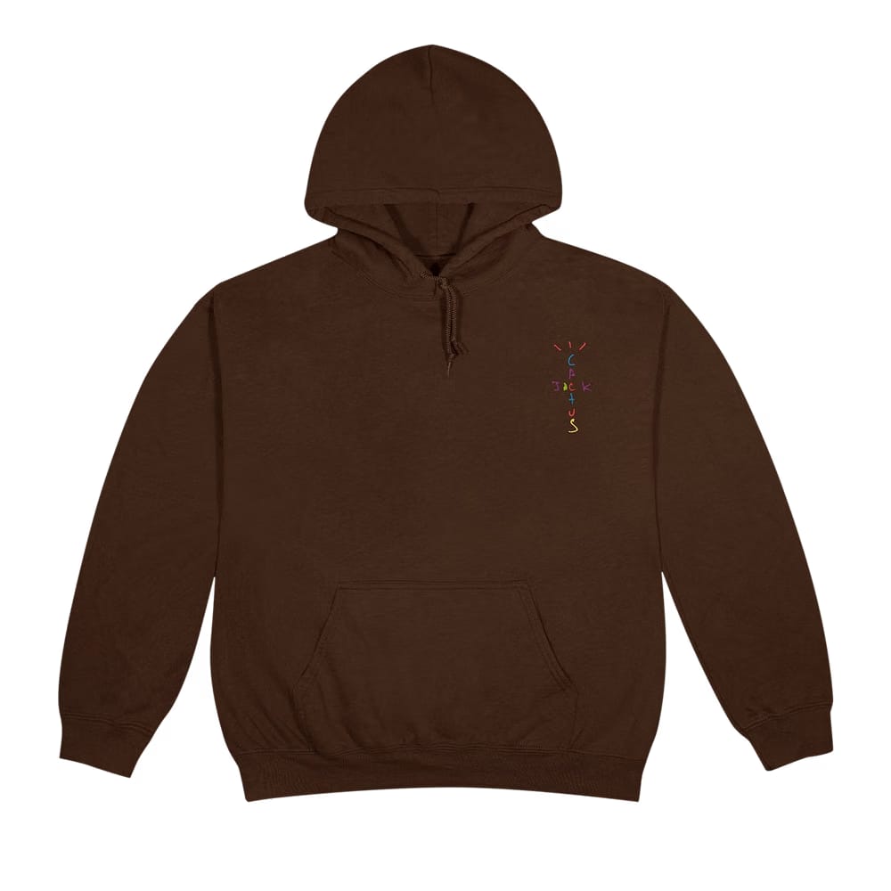 Cactus Jack by Travis Scott x McDonald's Smile Hoodie Brown