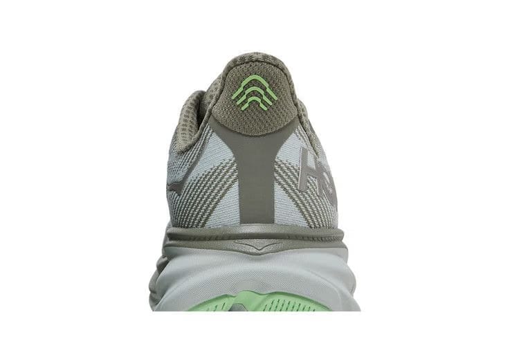 HOKA Clifton 9 Olive Haze Mercury