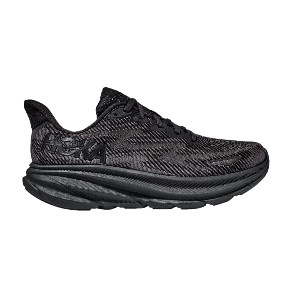 HOKA Clifton 9 Wide Triple Black