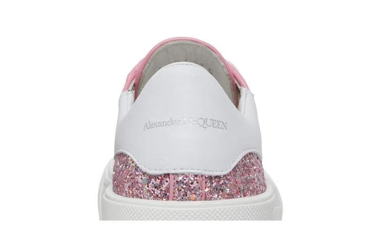 Alexander McQueen Wmns Deck Plimsoll Low 'Rose Gold Reflective Glitter'