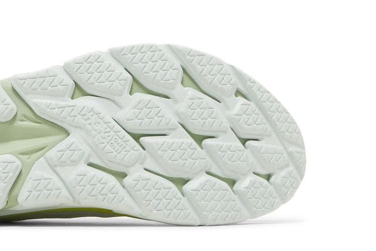 HOKA Clifton Edge Blue Flower Green Glow
