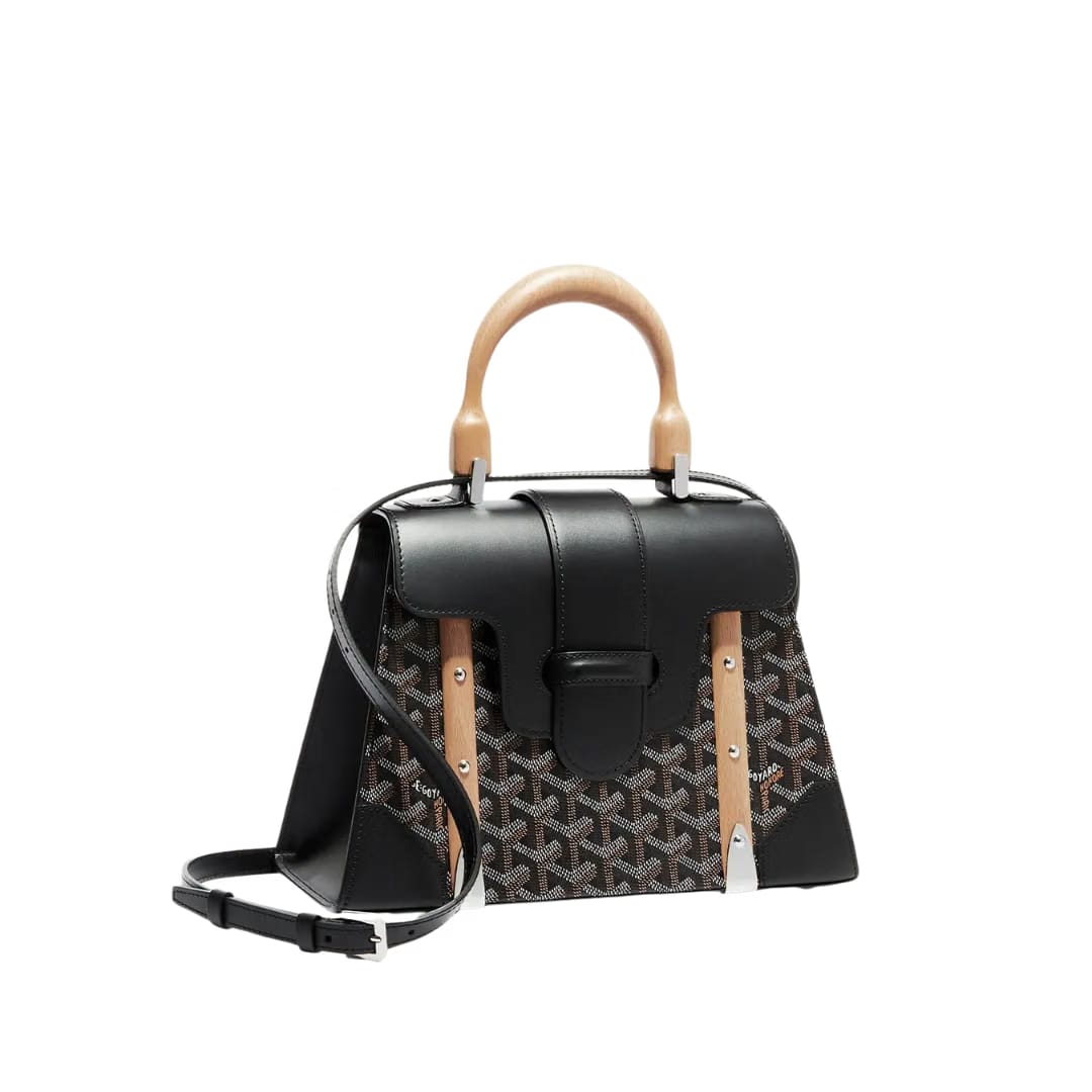 Saïgon Structuré PM Bag (Black)