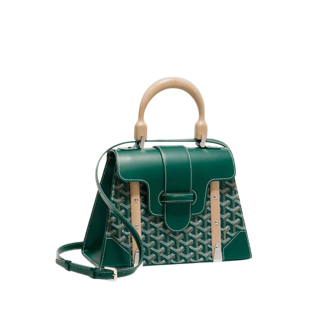 Saïgon Structuré PM Bag (Green)