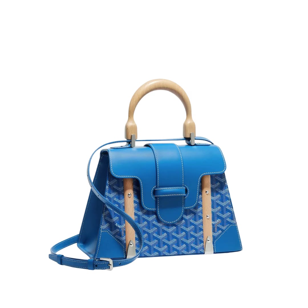 Saïgon Structuré PM Bag (Sky Blue)
