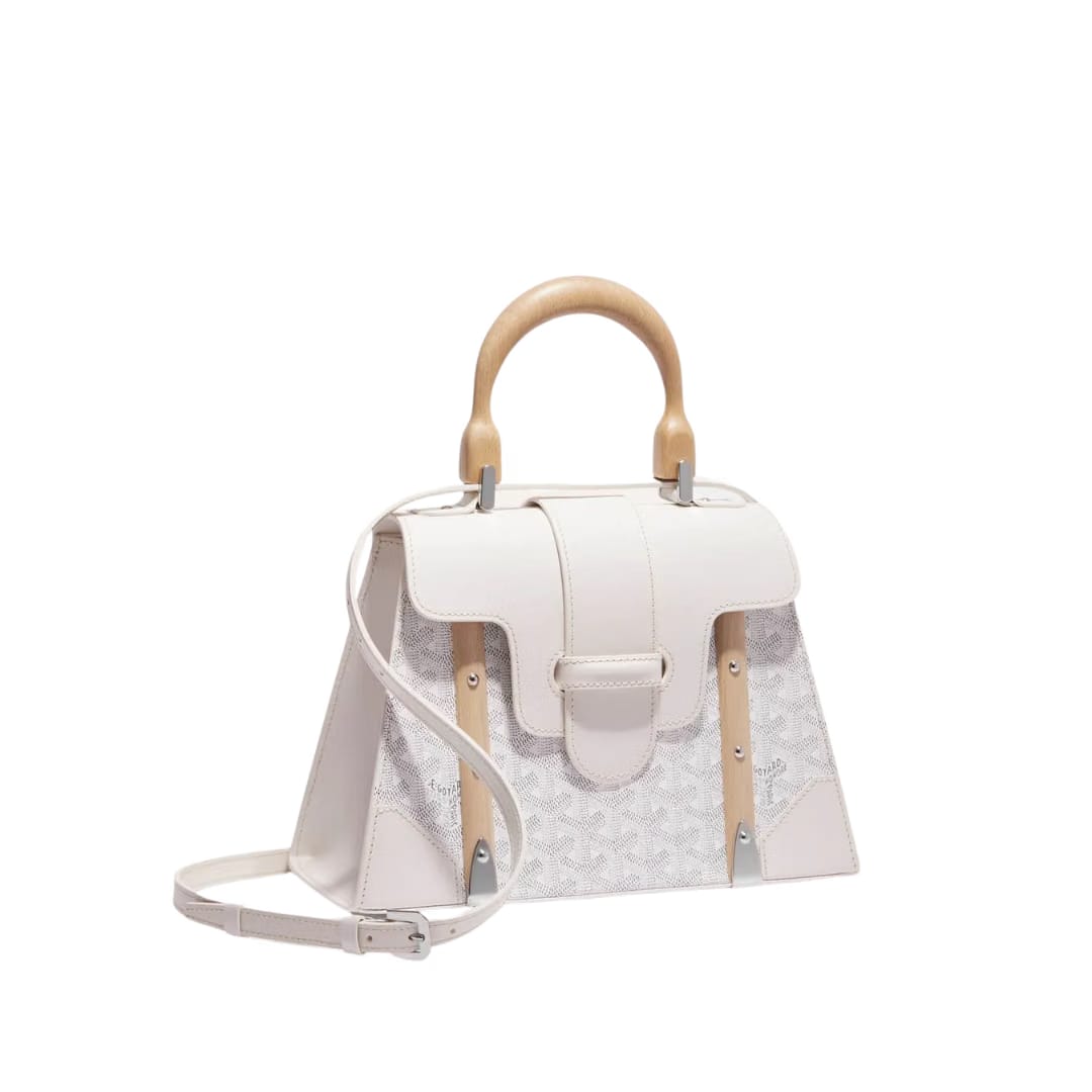 Saïgon Structuré PM Bag (White)