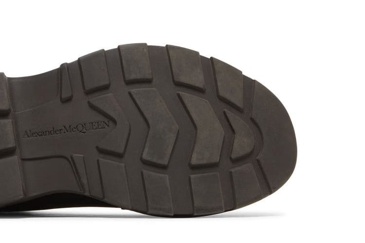 Alexander McQueen Tread Slick Boots Khaki Black