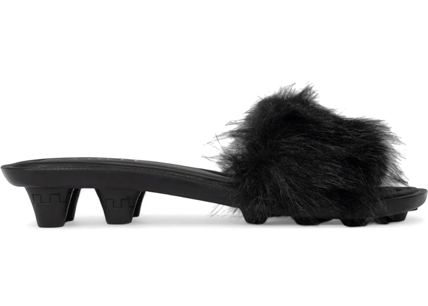 Puma Cat Cleat Sandals Fenty Chic Fur Black (Women's)