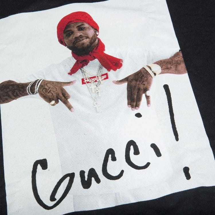 Supreme Gucci Mane T-Shirt Black