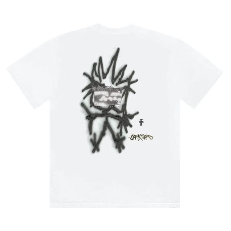 Cactus Jack by Travis Scott Whiteout T-Shirt White