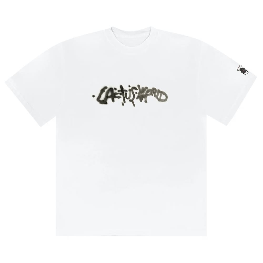 Cactus Jack by Travis Scott Whiteout T-Shirt White