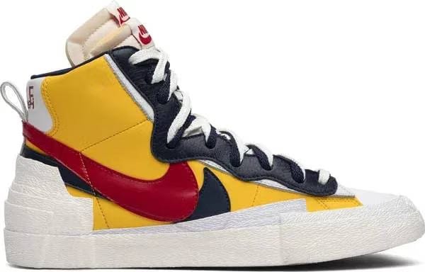 Nike Sacai x Blazer Mid Maize Navy