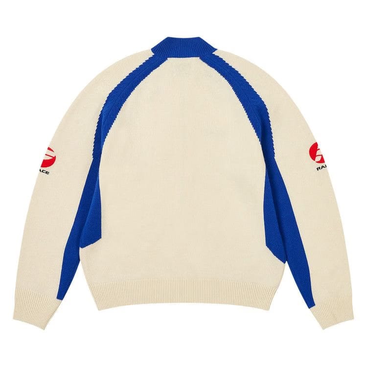 Palace Rapha Zip Knit White