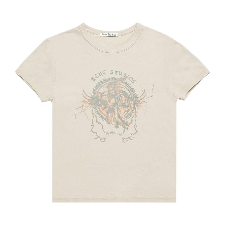 Acne Studios T-Shirt Faded Grey