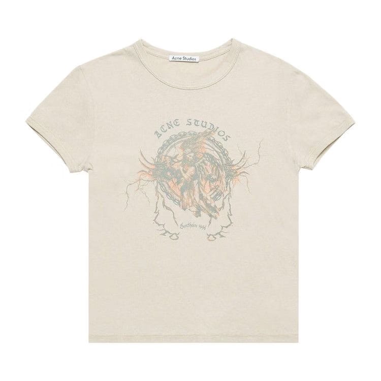 Acne Studios T-Shirt Faded Grey