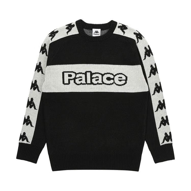 Palace x Kappa Knit Black