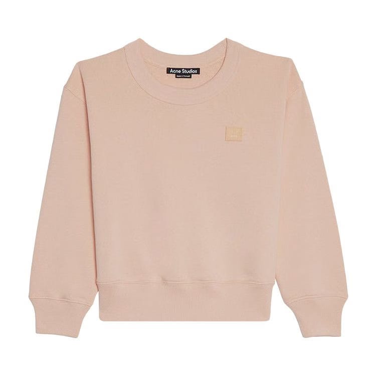 Acne Studios Kids Crewneck Sweatshirt Powder Pink