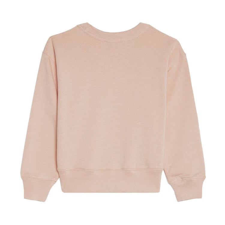 Acne Studios Kids Crewneck Sweatshirt Powder Pink