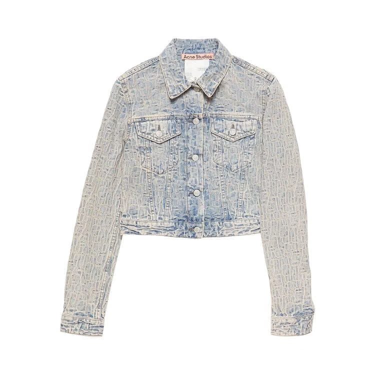 Acne Studios Denim Jacket Blue/Beige