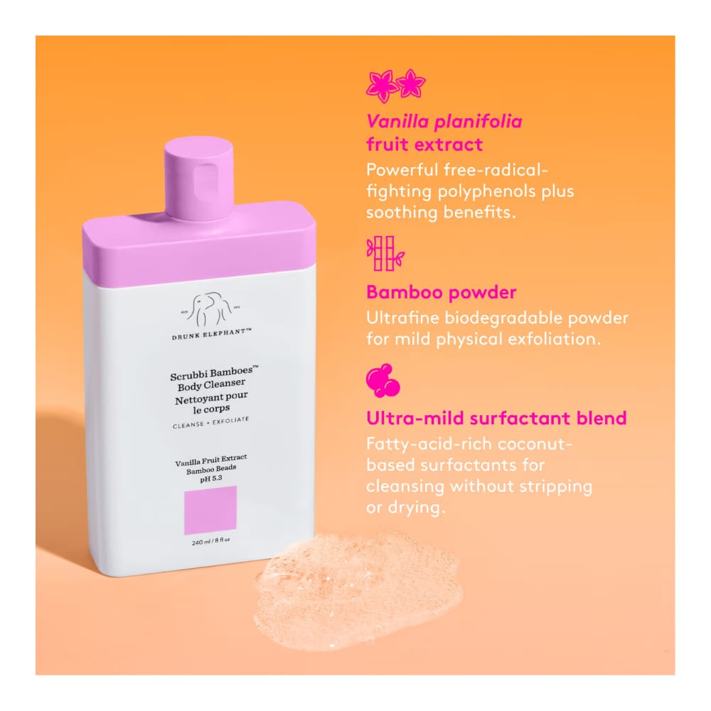 Scrubbi Bamboes ™ Body Cleanser