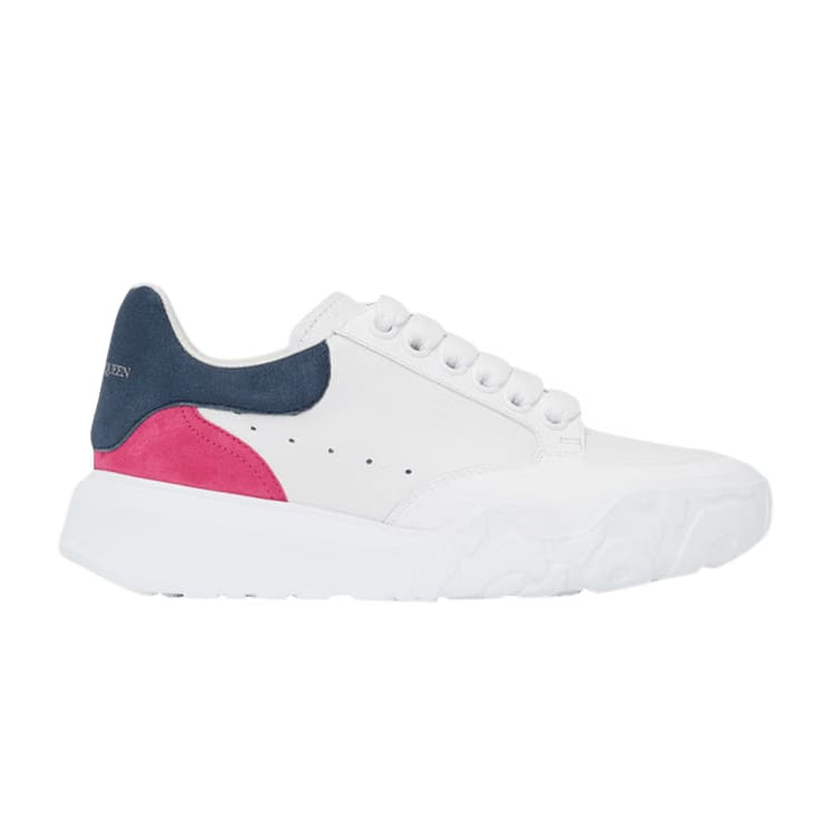 Alexander McQueen Wmns Oversized Court Trainer 'Navy Pink'